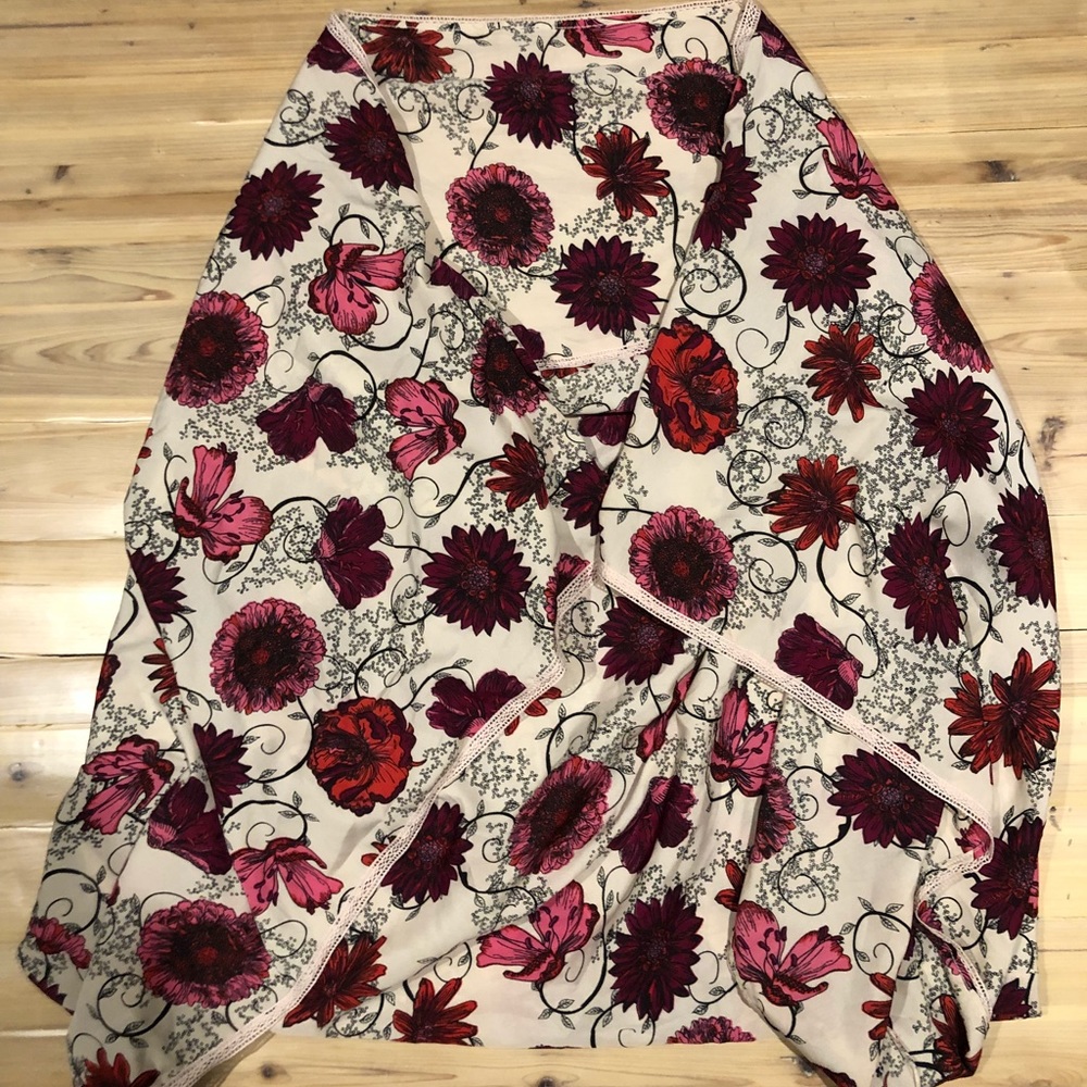 Free People silk kimono